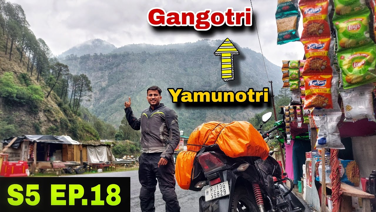 Char Dham Yatra: Yamunotri to Gangotri Ride INTERRUPTED | Uttarakhand Bike Ride EP.18