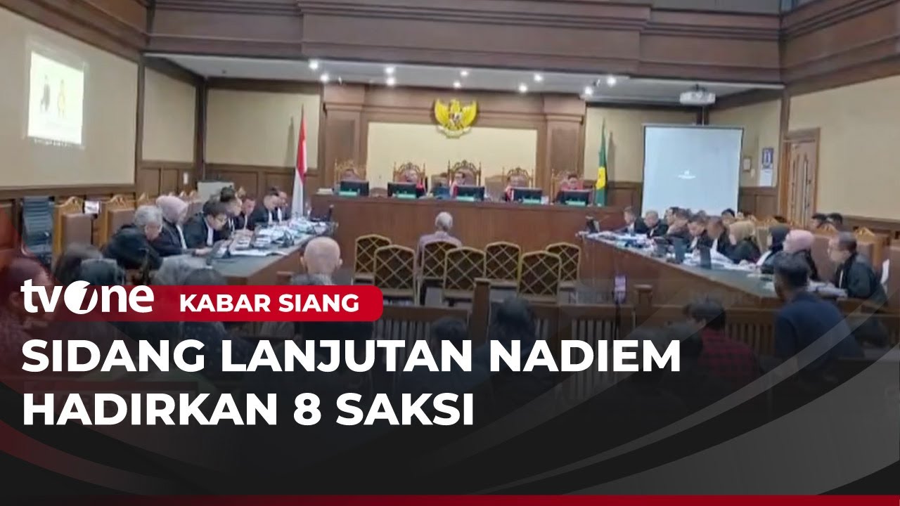 Sidang Lanjutan Eks Mendikbud Nadiem Makarim | Kabar Siang