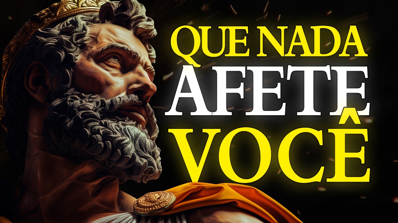 Atue como se NADA te incomodasse e RECUPERE O CONTROLE | ESTOICISMO🏛️