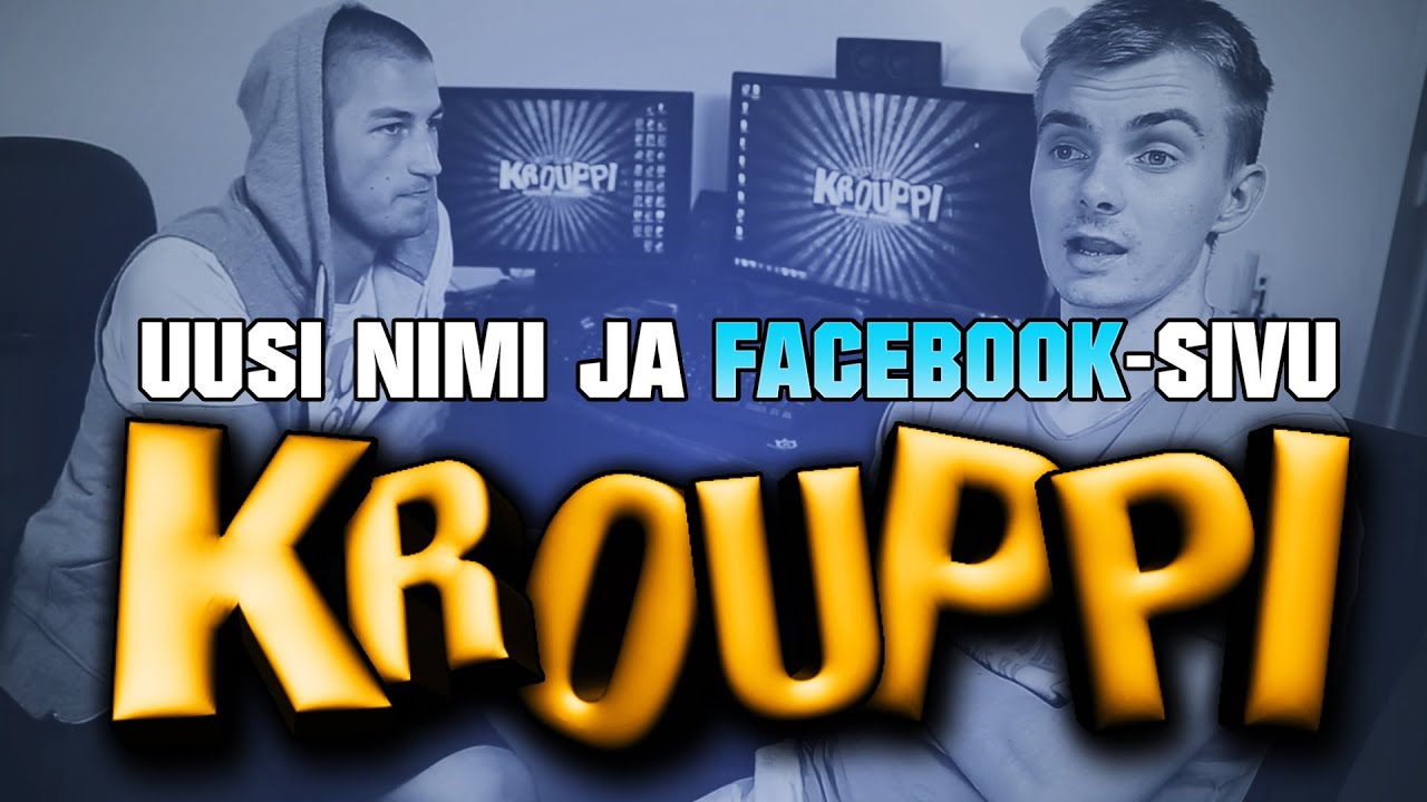 Uusi nimi ja Facebook sivu!