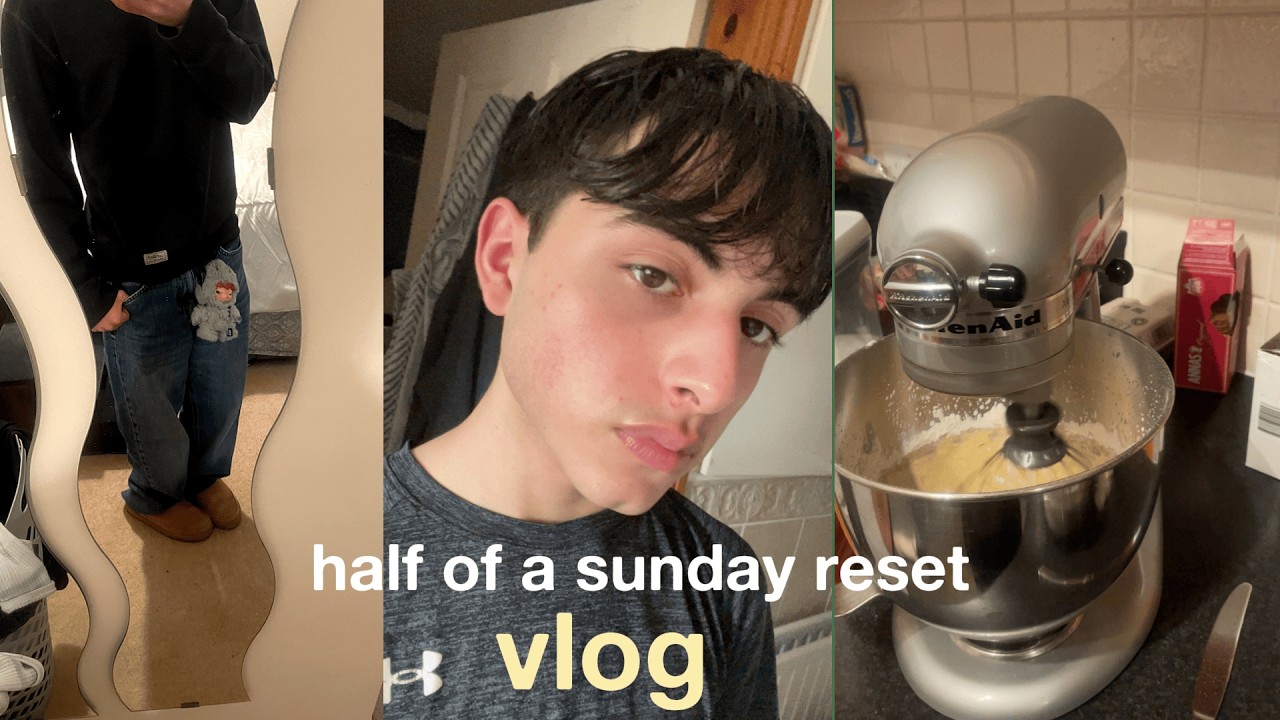 half of a sunday reset vlog | shopping, yapping, etc.