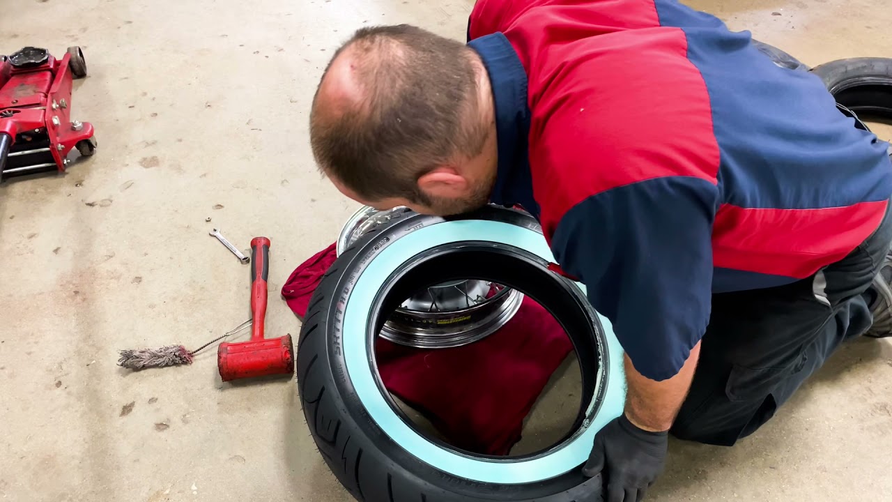 SHADOW SERVICE SERIES : PART 2 REAR TIRE REPLACE
