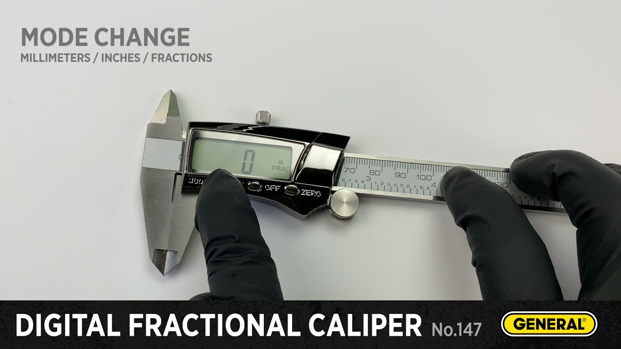 Digital Fractional Caliper  No 147