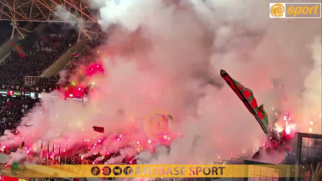 أولتراس حب و عقلية تلهب المدرجات كعادتها🔥🔥