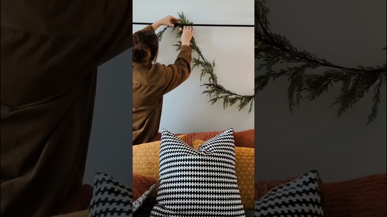 Hygge Christmas | MCM Christmas | Christmas Decorate with Me #shorts #nordicchristmas