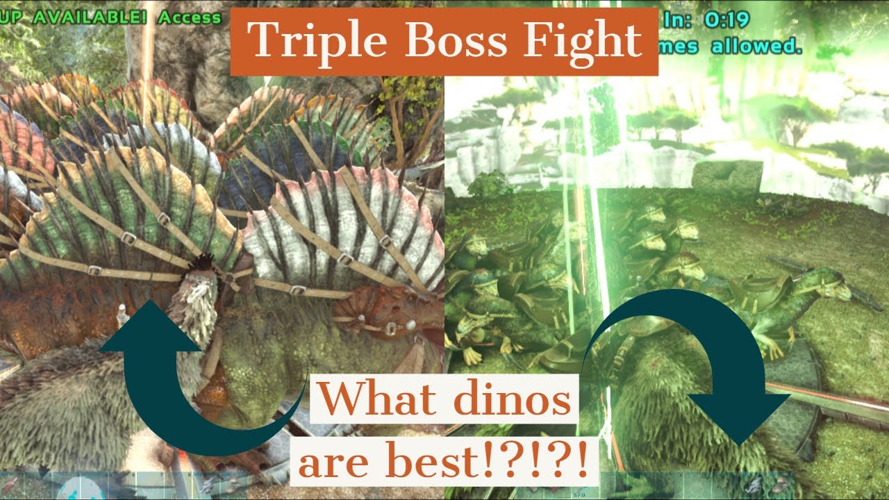 Valguero Bosses, HOW TO BEAT THEM!!! And which dino's are best!!