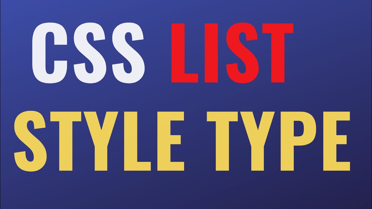 CSS LIST | UNORDERED LIST | ORDERED LIST | LIST STYLE TYPE-CIRCLE,SQUARE,DISC,ALPHA,ROMAN