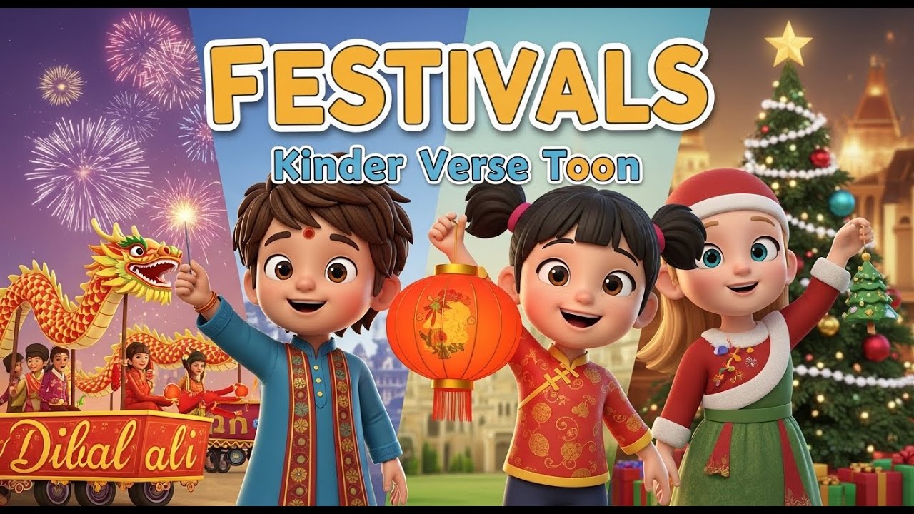 Festivals for Kids | Learn Traditions & Celebrations | Most Popular Festivals Around the World