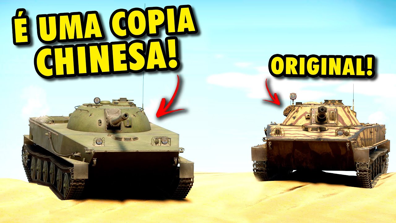 ESSA LINHA USA APENAS COPIAS DE OUTROS TANQUES - Warthunder PT - BR