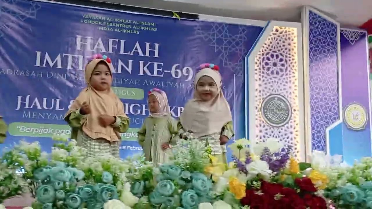 Tari anak paud islami balita lucu (Allah yang ku cintai) #anaklucu #anakcantik #tarianaktk