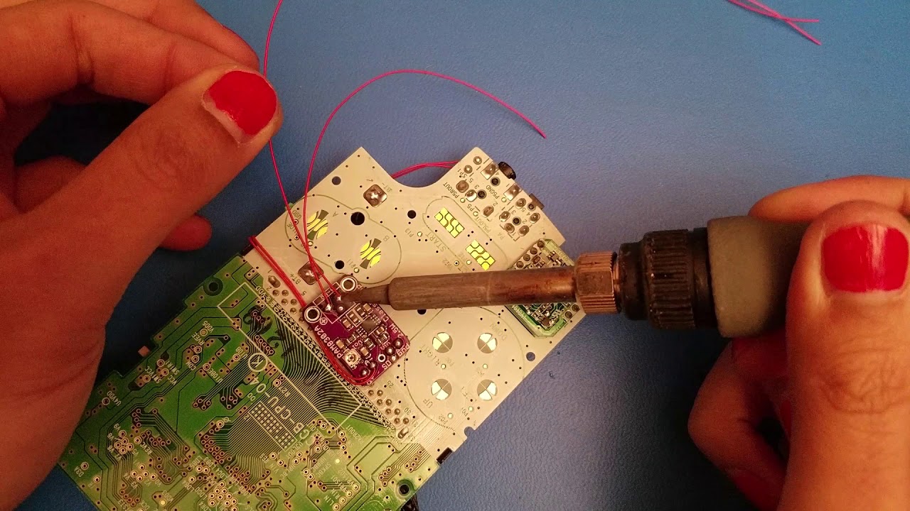 How to mod your Gameboy Color with a sound amp!