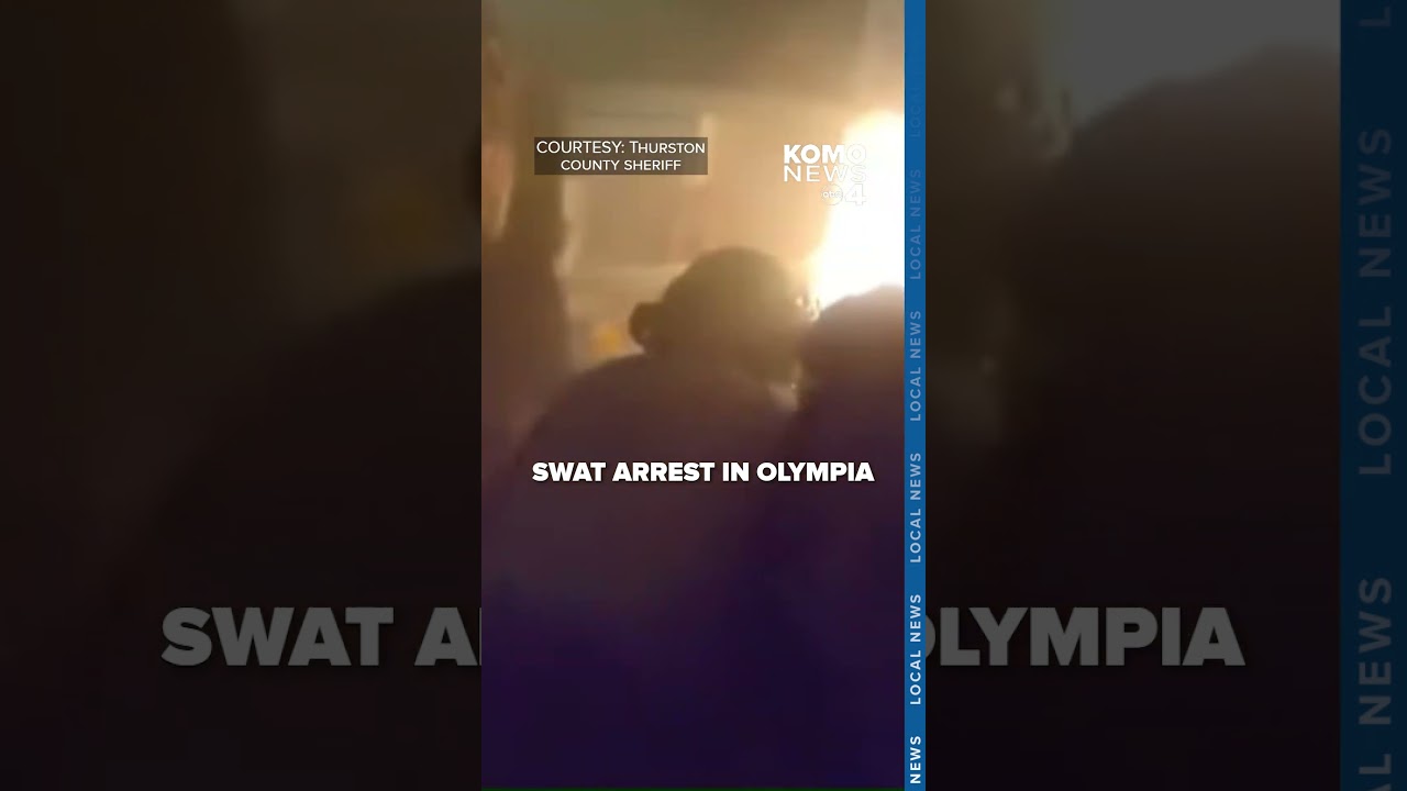 Olympia police arrest assault suspect after SWAT standoff, attempted arson