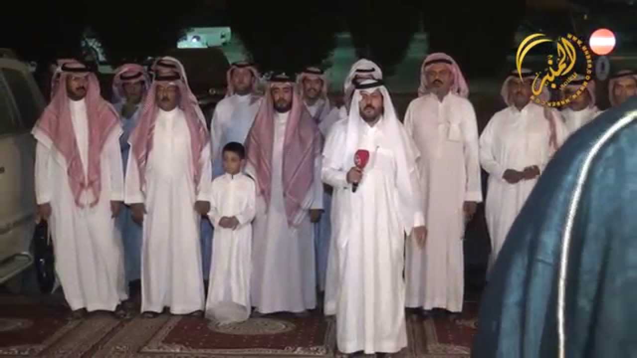 حفل عون بن جاسر الشهراني  ( وصول المحتفى به - الاستقبال )