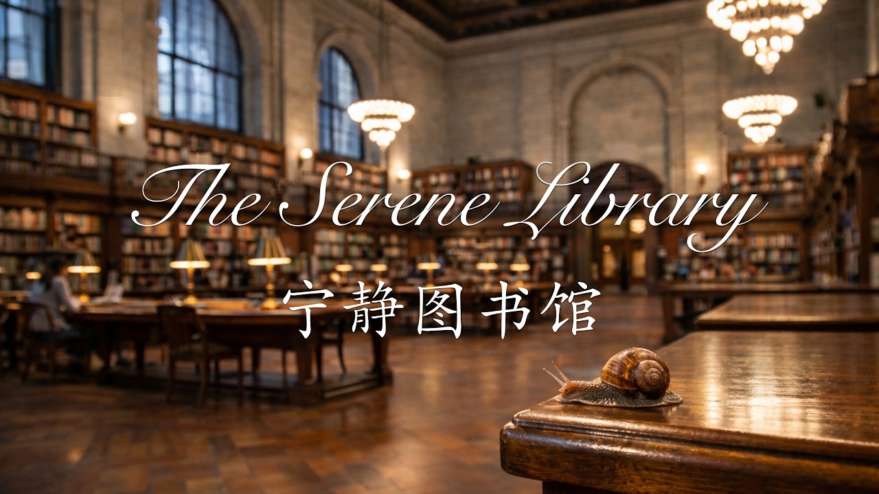 1 HOUR DEEP FOCUS | Library Vibes for Studying & High-Productivity Writing