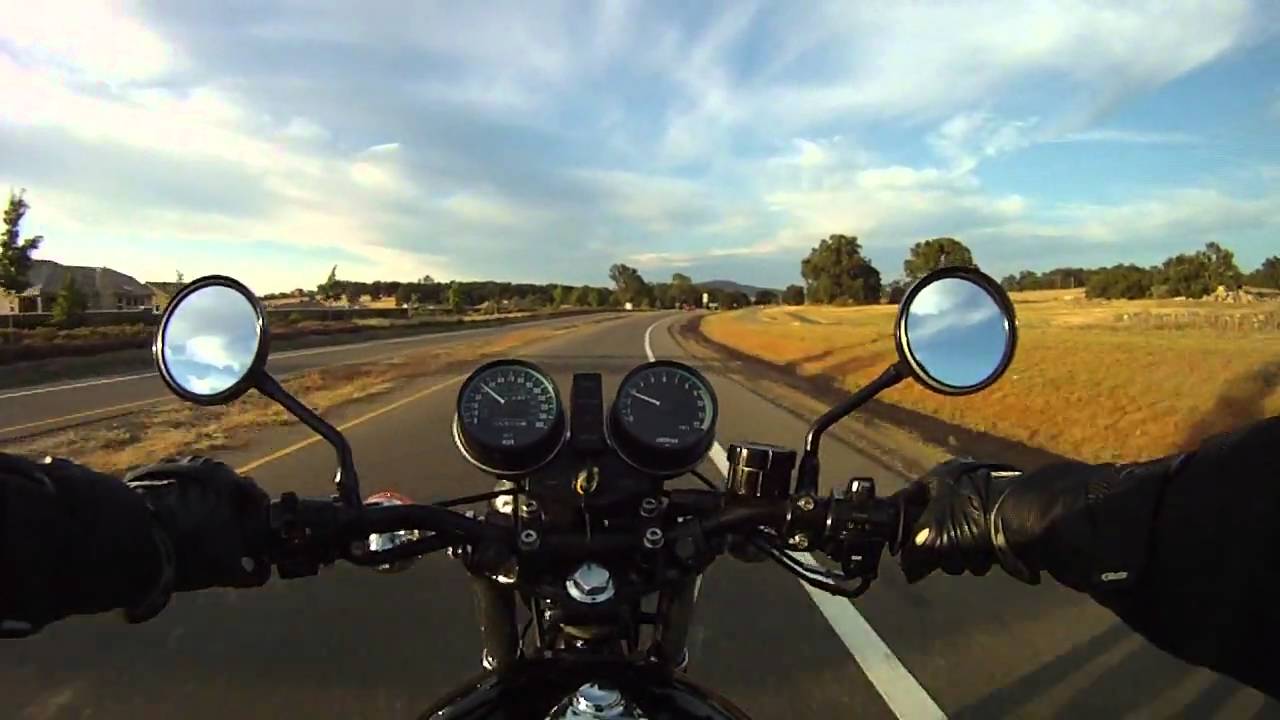 1976 Kawasaki KZ900 last ride