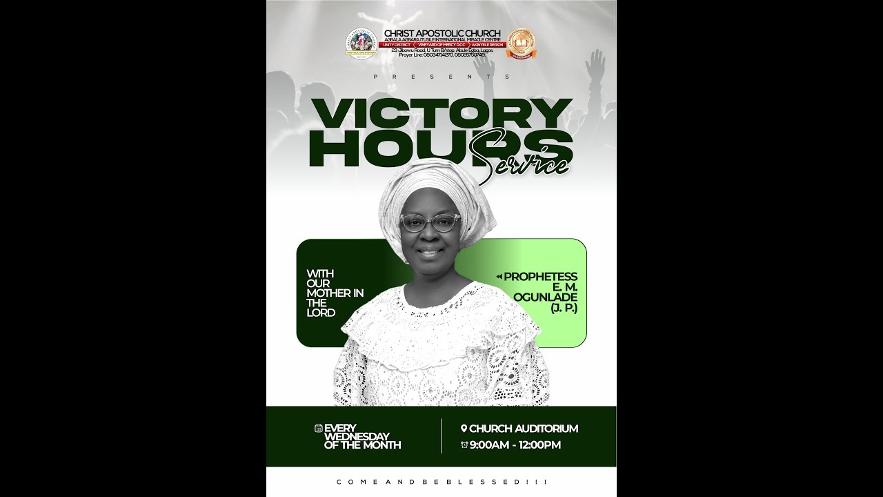 SECOND VICTORY HOURS SERVICE IN FEBRUARY, 2026.