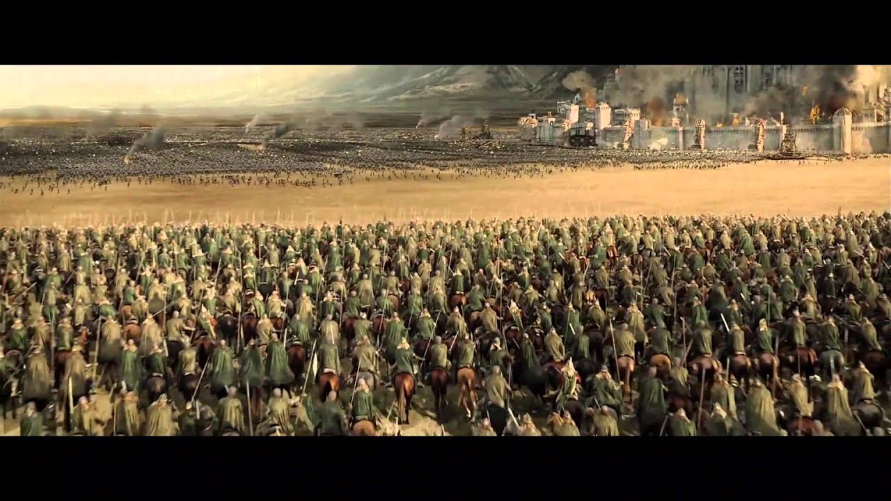 HERR DER RINGE FILMSZENE - 