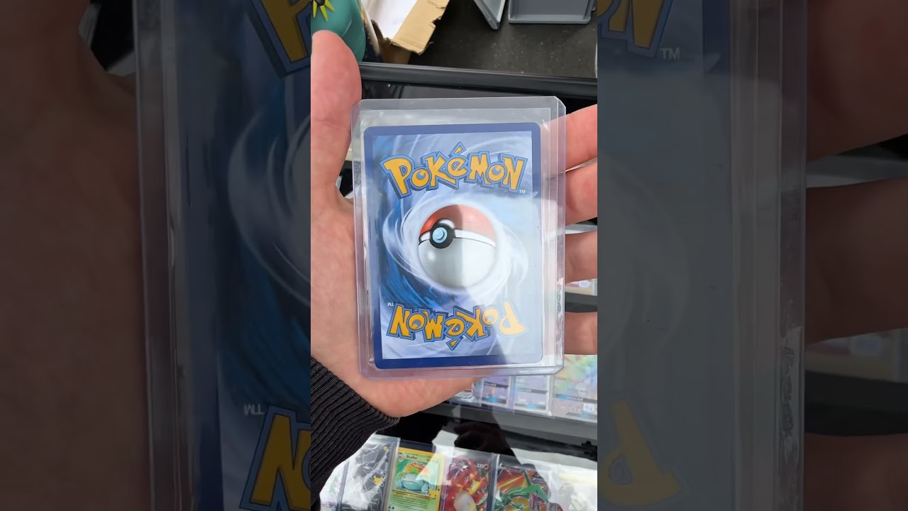 Nur potentielle 10er Kandidaten werden gesucht 🧐 #flohmarkt #pokemonkarten #psa10