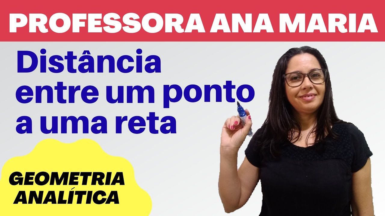 Distância entre um ponto a uma reta ( com exercícios)