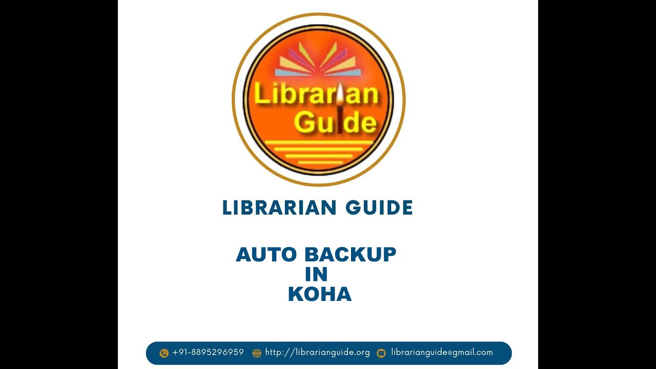 Auto-Backup in Koha