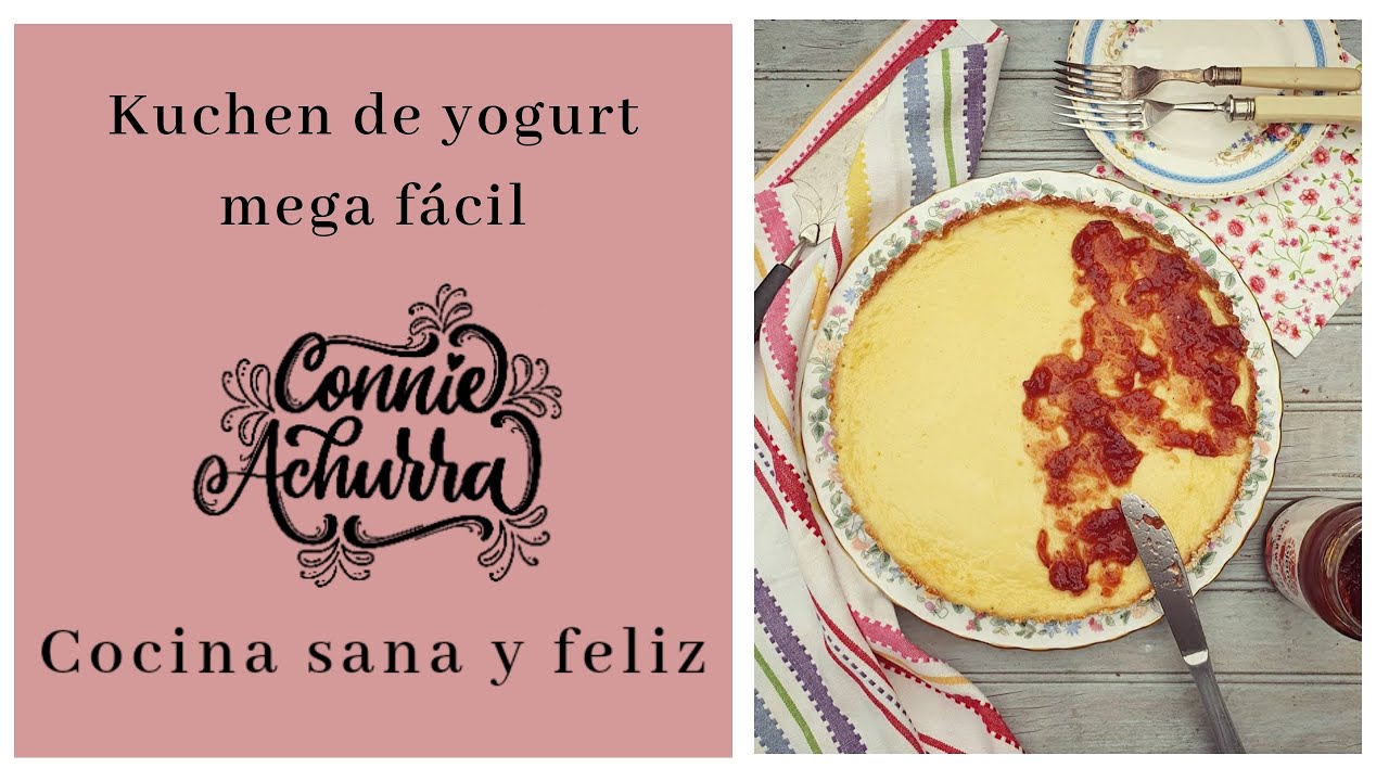 Kuchen de yogurt fácil