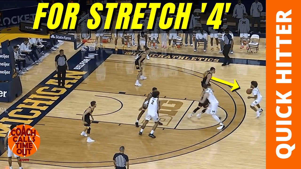 Horns Quick Hitter - Open Shot for a Stretch 4