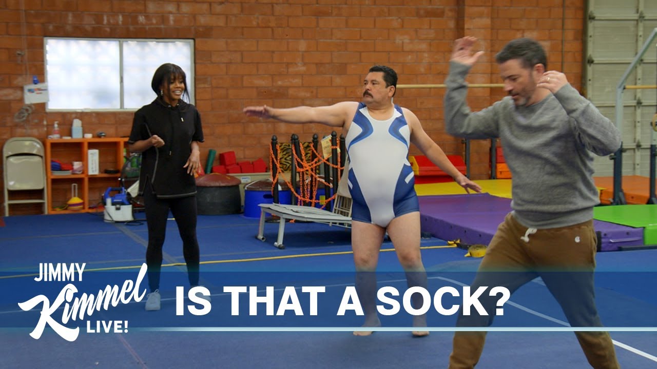 Cruz Takes a Snooze, Biden's 100th Day and Gabby Douglas Teaches Jimmy & Guillermo How to Cartwheel