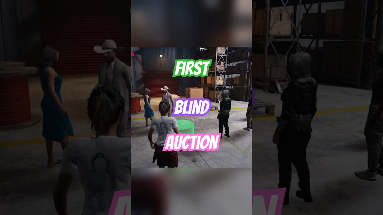 First Blind Auction = Chaos & Profit | Storage Hunter Simulator