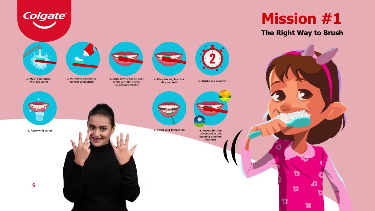 Узнайте секрет крепких зубов и сияющей улыбки | Colgate | ISH Kids