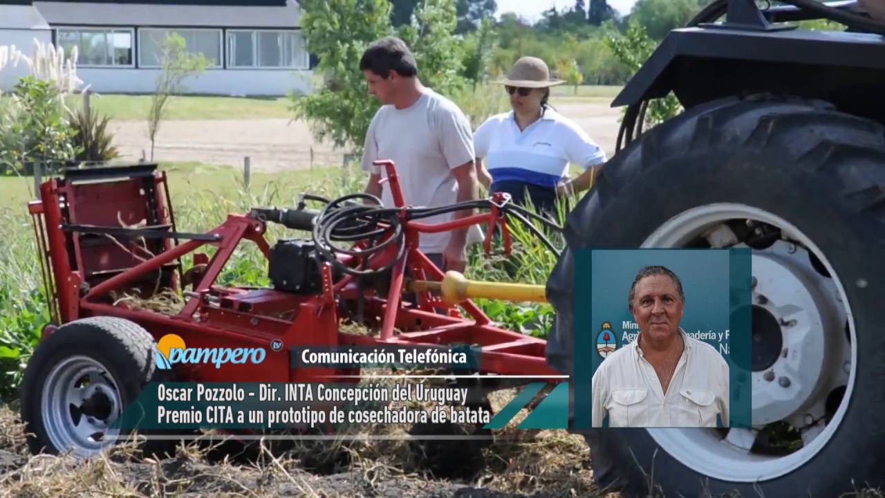 Premio CITA 2016: Reconocimiento para una cosechadora del INTA