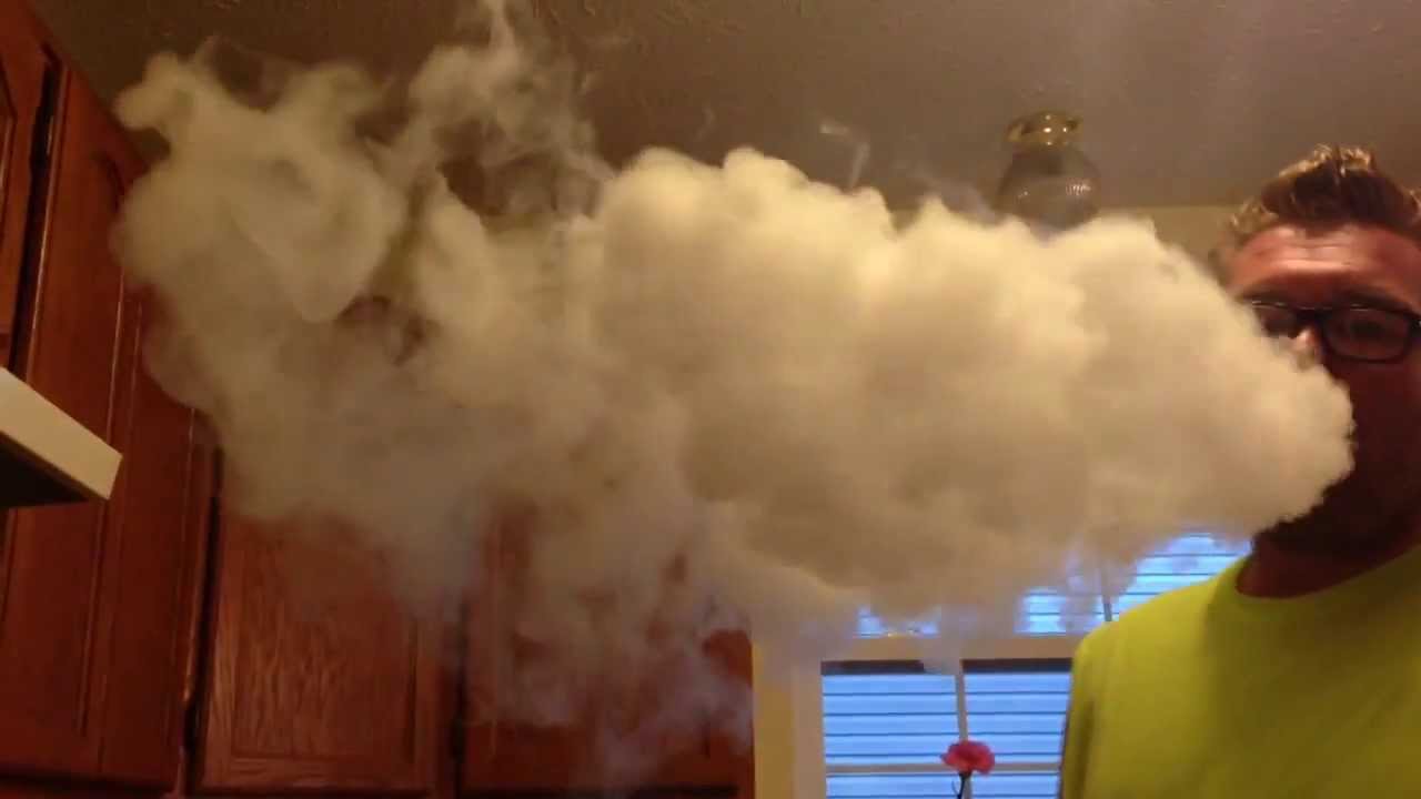 Huge vapor clouds