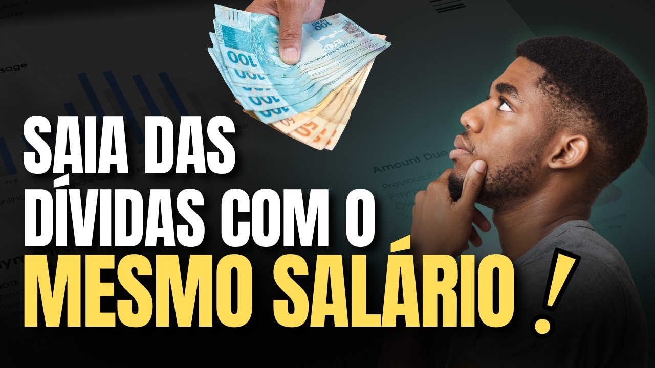O passo a passo para SAIR DAS  DÍVIDAS GANHANDO POUCO!!