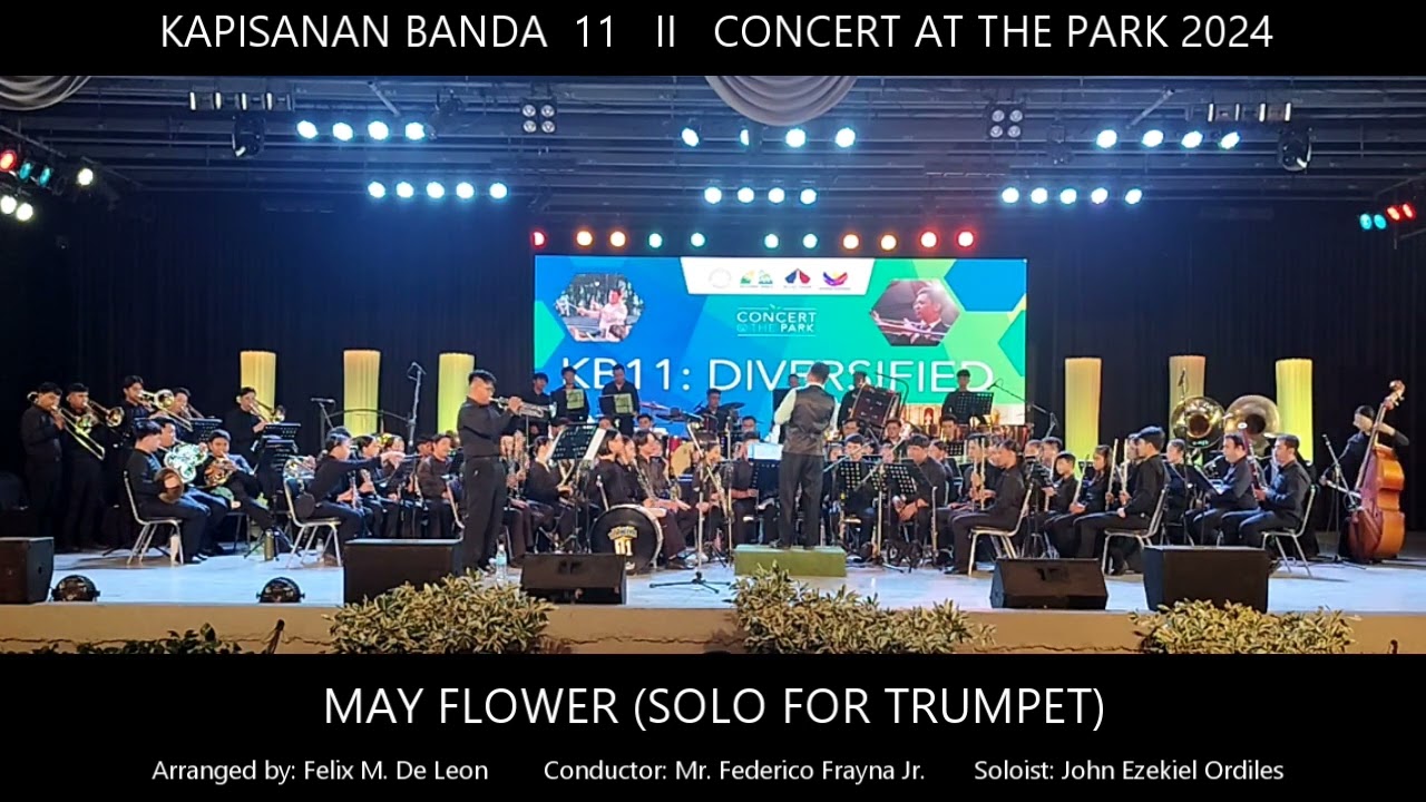 KB11 Concert at the Park | May Flower (Solo for Trumpet)
