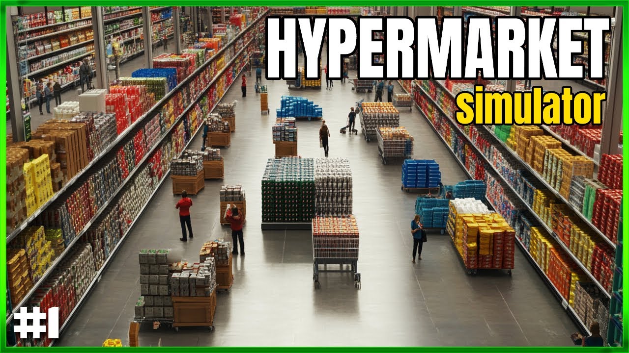 Hypermarket Simulator - First Look - EP#1