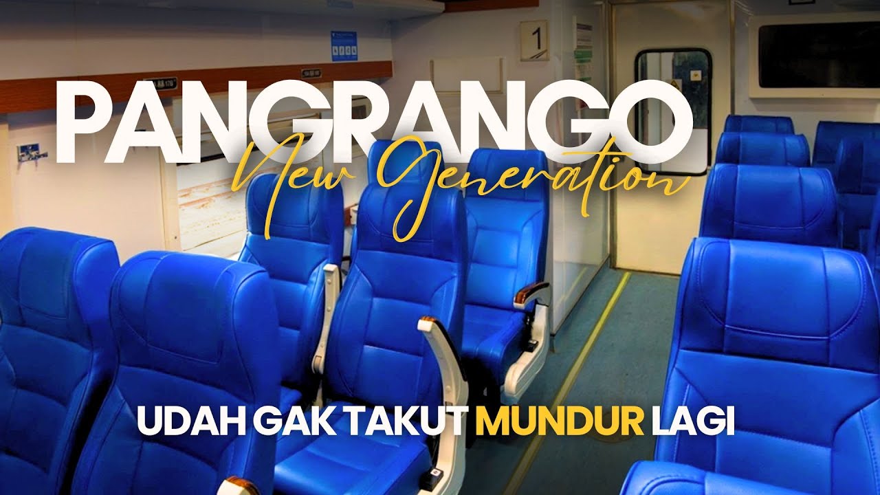 SELAMAT TINGGAL KURSI MUNDUR | Naik KA Pangrango New Generation, Harga murah Fasilitas Mewah