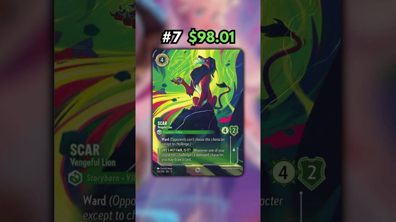 Top 10 Shimmering Skies Disney Lorcana Cards!