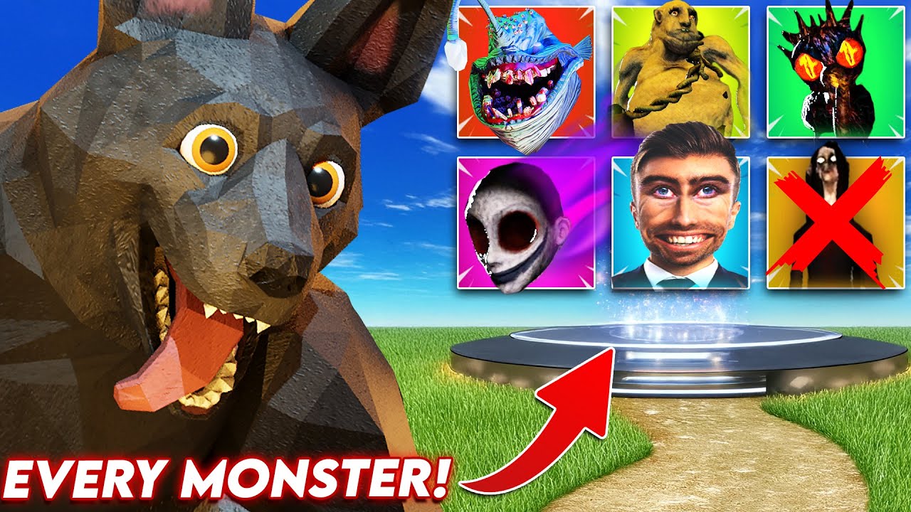Hunting EVERY MONSTER with NEW GOLDEN REVOLVER in Animal Company (Animal Company VR)