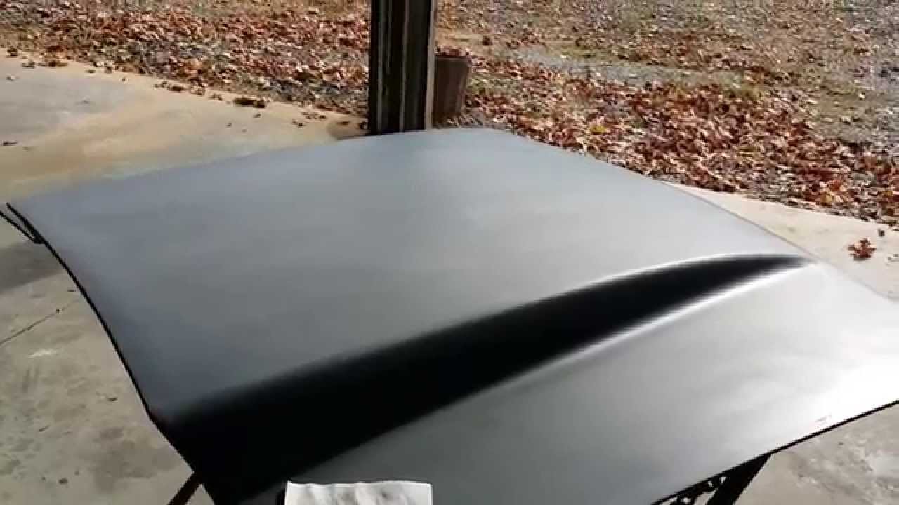 How to paint a fiberglass hood part 1