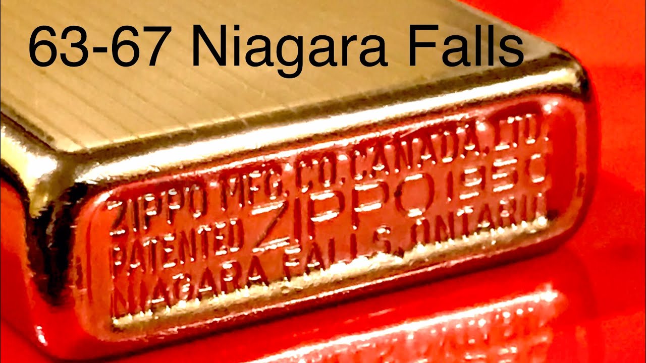 Zippo Unboxing 63-67 Niagara Falls Ontario
