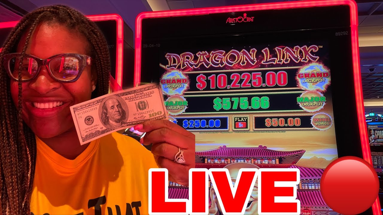 GAMBLE WITH PEACH 🍑 LIVE 🔴 $100 ON DRAGON LINK  🐉 🤑🤩🤑