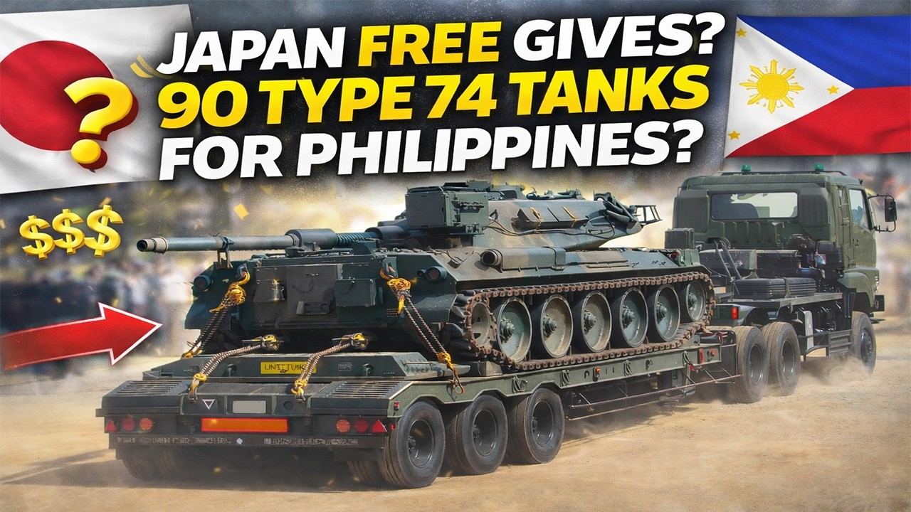 A Huge Opportunity! The Philippines Could Potentially Receive Dozens of Tanks 74 from Japan