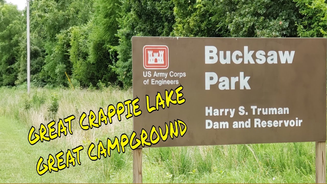 Bucksaw campground on Truman Lake in Missouri