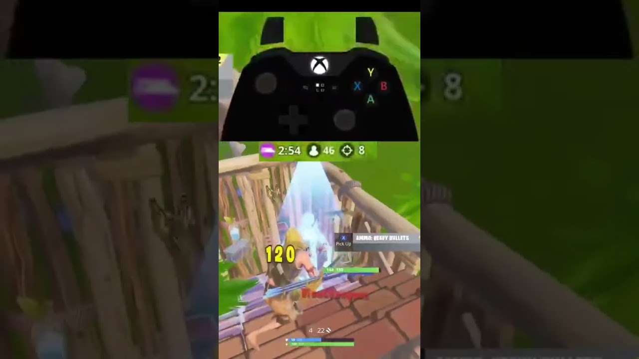 Fortnite &ldquo;World Record&rdquo; 🌎 40 kill Round on Controller Part 2 #gaming #fortnite #shorts