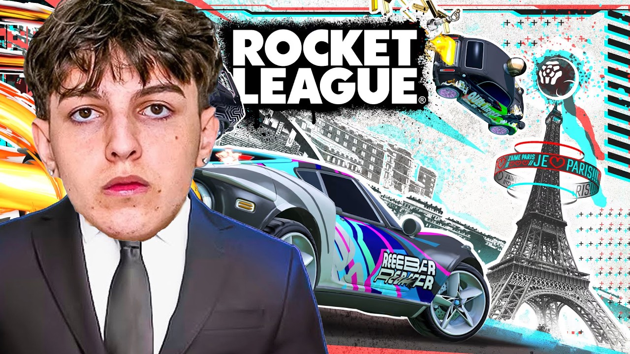 Stompn выкладывается на полную в рейтинговых играх Rocket League.