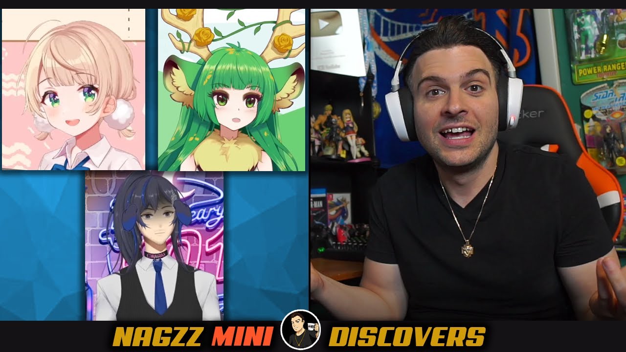 Nagzz MINI Discovers VTubers - Shigure Ui, Haruka Karibu, Takahata