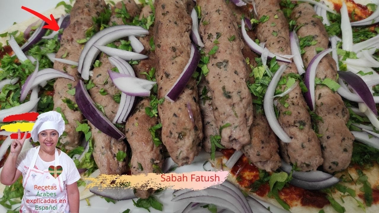 Auténtico KEBAB DE CORDERO SIRIO (no confundir con el SHAWERMA TURCO)