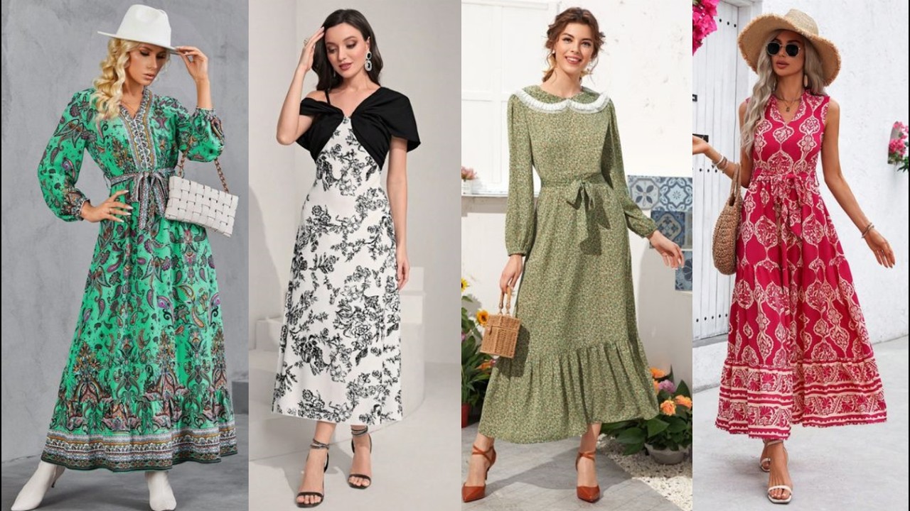 “Women Summer Floral Fashion Trends 2026 | Latest Floral Dresses & Outfits”