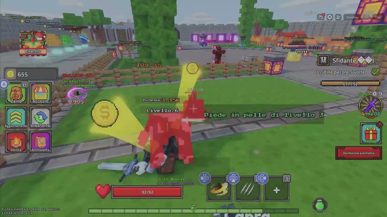 Divento il più Forte su lame da taglio- Roblox