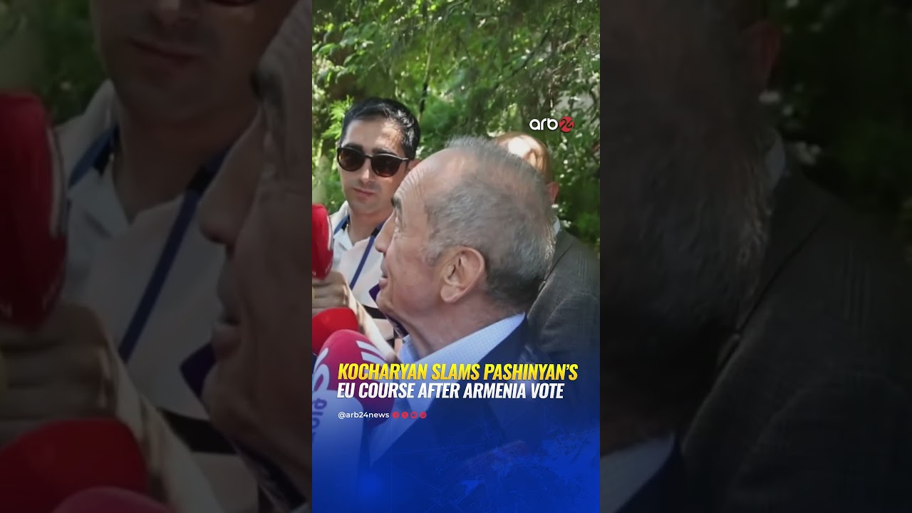 Robert Kocharyan calls Armenia&rsquo;s EU shift a &lsquo;disaster&rsquo; after election