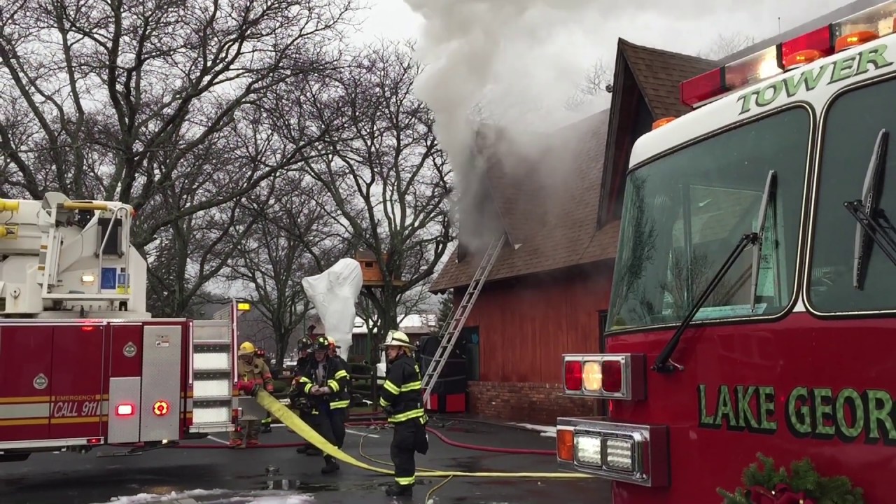 *On Scene* Lake George Fire, 2nd Alarm Working Commercial Structure Fire, 11-27-18